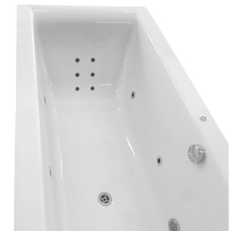 CLEO HYDRO hydromasážna vaňa, 170x75x48cm, biela 94611H