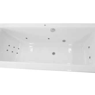 CLEO HYDRO hydromasážna vaňa, 180x80x48cm, biela 95611H