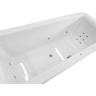 CLEO HYDRO hydromasážna vaňa, 180x90x48cm, biela 13111H