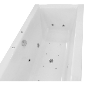 CLEO HYDRO-AIR hydromasážna vaňa, 180x90x48cm, biela 13111HA