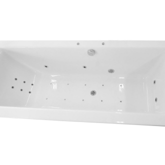 CLEO HYDRO-AIR hydromasážna vaňa, 180x90x48cm, biela 13111HA