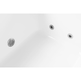 ANDRA L HYDRO hydromasážna vaňa, 180x90x45cm, biela 72872H
