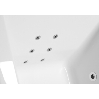 VIVA L HYDRO hydromasážna vaňa, 185x80x47cm, biela 72099H