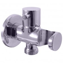 prietokový držiak sprchy s keramickým ventilom - kov MD0770