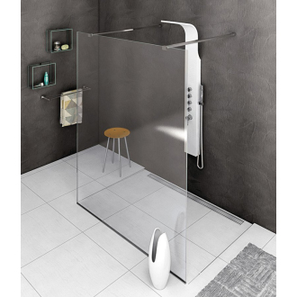 MODULAR SHOWER jednodielna zástena WALK-IN, 1200 mm MS4-120