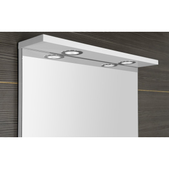 Aqualine KORIN zrkadlo s LED osvetlením 60x70x12cm KO390