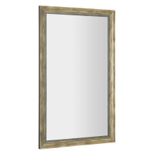 DEGAS zrkadlo v drevenom ráme 716x1216mm, čierna/starobronz NL732