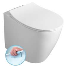SENTIMENTI stojace WC Rimless, 36x52 cm, biela (SmartFixPlus) 10SM10004SV