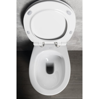 SENTIMENTI stojace WC Rimless, 36x52 cm, biela (SmartFixPlus) 10SM10004SV