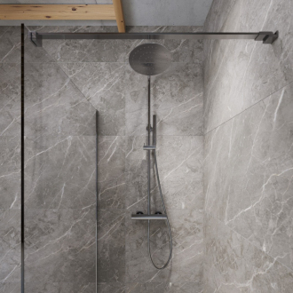 SAT Walk-in 87x200, profil, zavetrovanie SATBWI90PRGM