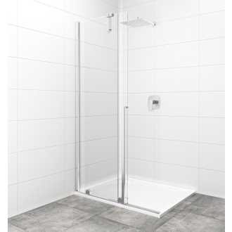 SAT Walk-in XM 1075x2000, chróm SATBWIXM110
