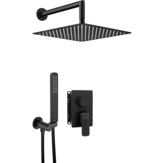 Deante HIACYNT BXYZNQHM Podomietkový sprchový set + smart box, čierna