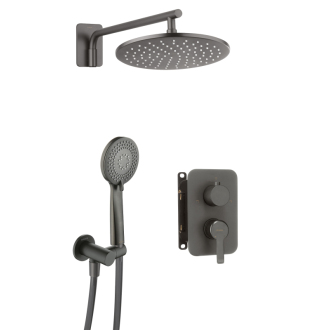 Deante ARNIKA BXYZDQAM Podomietkový sprchový set + smart box, titán