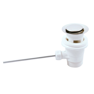 výpust s uzáverom – plast – chróm PD0002