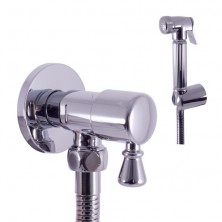 hygienický komplet na dve použitie, sprcha s tlačidlovým mechanizmom - kov MK548
