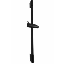 sprchová tyč 60 cm, priemer. 20 mm – kov/plast – čierna matná PD0015CMAT