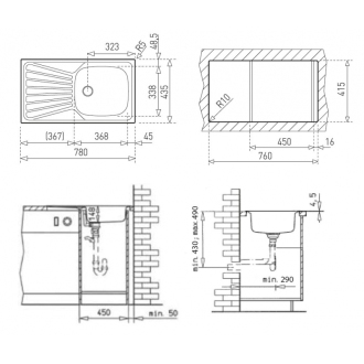 TEKA DEVA ECO Nerezový drez (61001174) 10133005