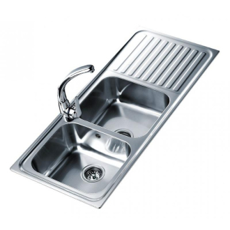 TEKA CLASSIC Nerezový drez 2B 1D CN 10119023