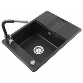 TEKA STELA 50 S-TQ granitový drez čierna 40148090