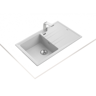 TEKA STONE 50 B-TG 1B 1D granitový drez biela 115330019
