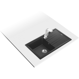 TEKA STONE 50 B-TG 1B 1D granitový drez asfalt 115330020