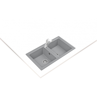 TEKA STONE 90 B-TG 2B granitový drez sivá 115260000