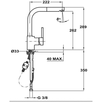 TEKA Drezová batéria ARES B 938 CR 239381200