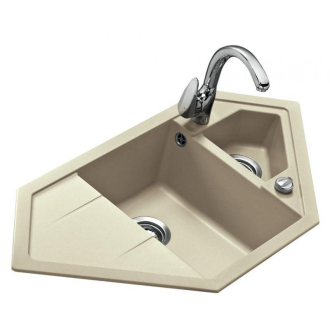 TEKA ASTRAL 80 E TG granitový drez, sivá 40143533