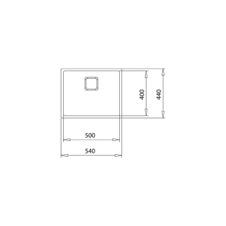 TEKA FLEXLINEA Nerezový drez MagicClean 50x40 115000046