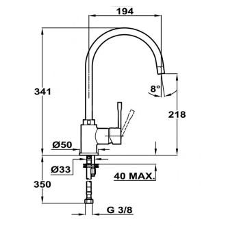TEKA Drezová batéria FOT 995 U-STEAM 116030047