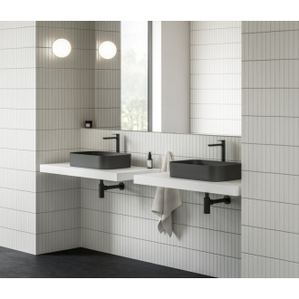 Ravak umývadlo Ceramic 550 R Slim keramické white XJX01155002