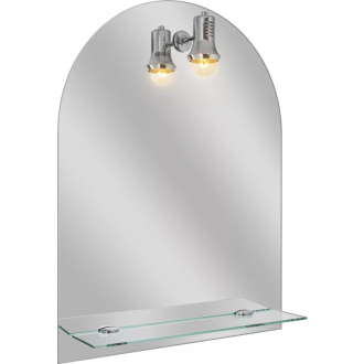 ORMES - zrkadlo s osvetlením 500 x 650 mm (š xv) OLNZORM