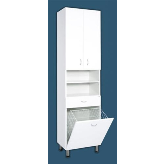 KERAMIA PRO vysoká skrinka s košom 50cm PROV50K