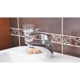 RAV MISSISSIPPI Batéria umývadlová stojanková s výpustom click-clack – kov/plast MS027.5