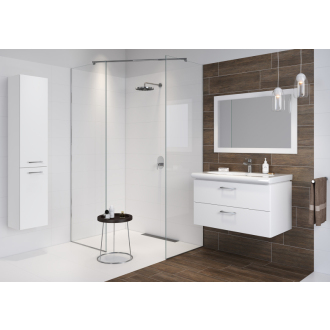 Cersanit SET 809 LARA COMO 80 cm, skrinka s umývadlom, biela S801-149-DSM