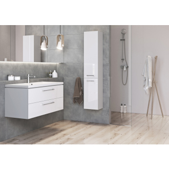 Cersanit SET 809 LARA COMO 80 cm, skrinka s umývadlom, biela S801-149-DSM