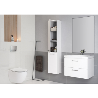 Cersanit SET 806 LARA COMO 50 cm, skrinka s umývadlom, biela S801-146-DSM