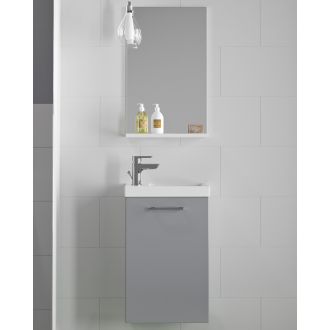 Cersanit SET 888 LARA COMO 40 cm, skrinka s umývadlom, šedá S801-189