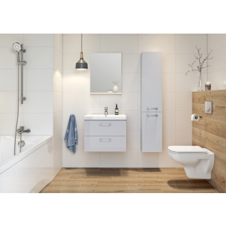 Cersanit SET 888 LARA COMO 40 cm, skrinka s umývadlom, šedá S801-189
