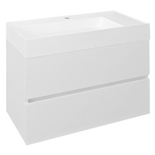 ODETTA umývadlová skrinka 82x50x43, 5cm, biela lesk DT085-3030