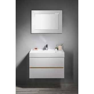 ODETTA umývadlová skrinka 82x50x43, 5cm, biela lesk DT085-3030