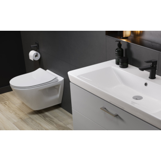 Cersanit SET B292 klozet LARA MILLE Plus clean+sedátko Slim