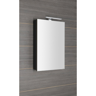 GRETA galerka s LED osvetlením, 50x70x14cm, čierna mat GT055-0035