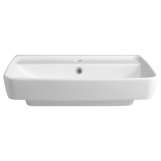 Aqualine DURU keramické umývadlo 60x40 cm, biela TU0351