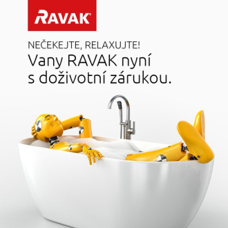 Ravak Vaňa SOLO 1780x800 snowwhite voľne stojaci XC00100025