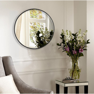 REA Zrkadlo okrúhle 80cm HOM-09879