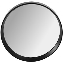 REA Zrkadlo 39cm, čierna HOM-09014
