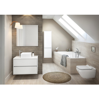 Cersanit Crea stĺpik white 40/25 S924-022