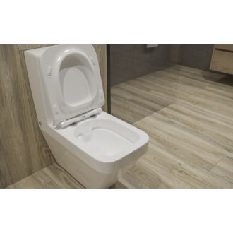 Cersanit Crea WC misa CO 010/020 ovál, sedátko slim K114-023