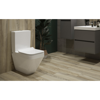 Cersanit Crea WC misa CO 010/020 ovál, sedátko slim K114-023